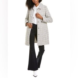 NWT Laundry by Shelli Segal Wool-Blend Coat sz XL